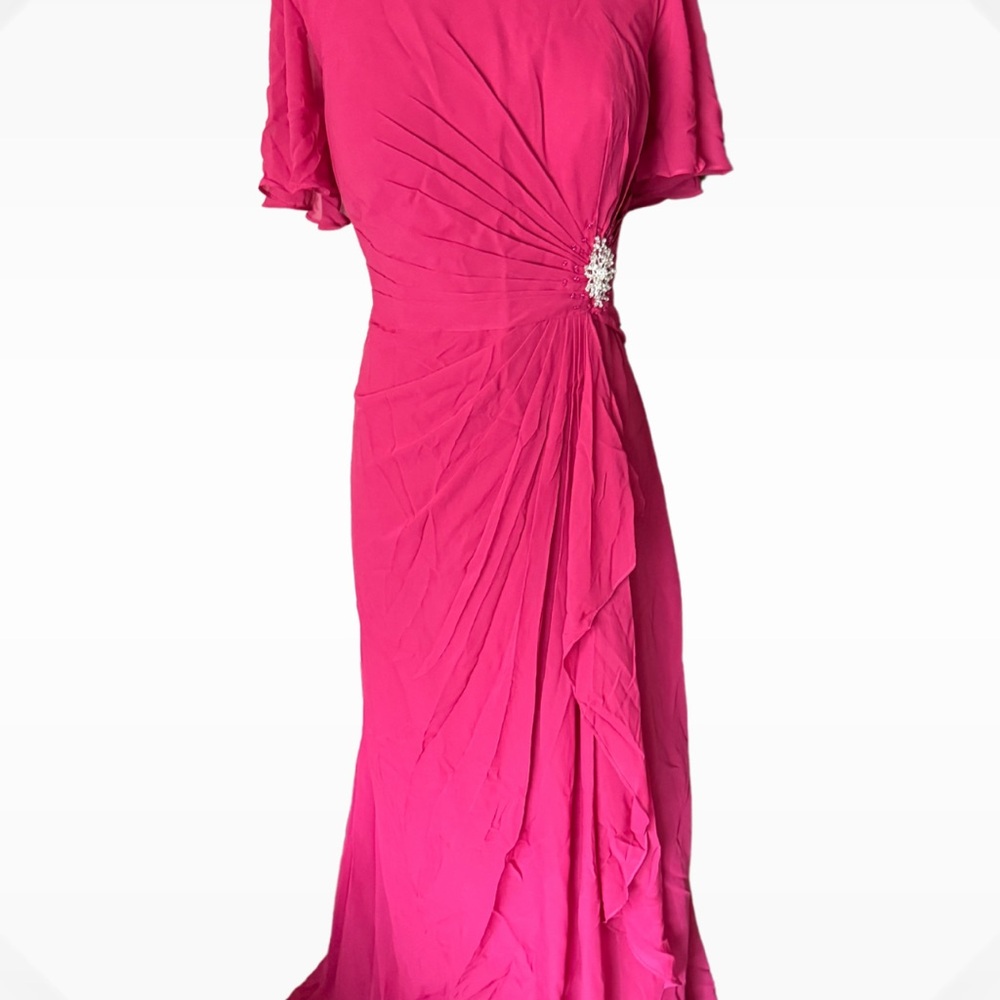 Elegant Pink Evening Dress
